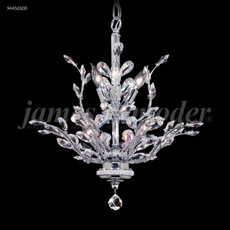 Florale Eight Light Chandelier in Silver (64|94456S0GT)
