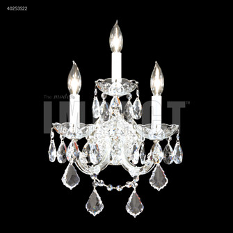 Maria Theresa Three Light Wall Sconce in Silver (64|40253S0GT)
