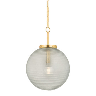 Falls Mills One Light Pendant in Aged Brass (70|9920AGB)
