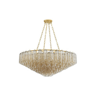 Watertown 21 Light Chandelier in Aged Brass (70|4921AGB)