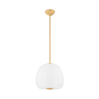 Scranton LED Pendant in Aged Brass (70|3015AGB)