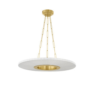 Prattsburgh LED Chandelier in Aged Brass (70|2530AGB)