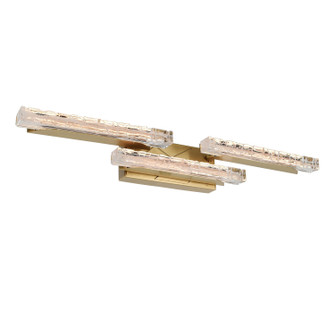 Valira LED Vanity Light in Brass (401|1586W363624)