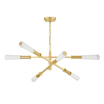 Dashiell LED Chandelier in Vintage Polished Brass (68|49048VPB)