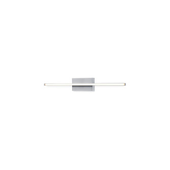 Vega Minor LED Wall Sconce in Brushed Nickel (347|WS18224BNUNV)