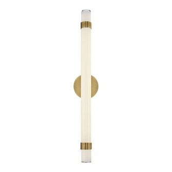 Madison LED Wall/Vanity in Vintage Brass/Glossy Opal (452|WV324230VBGOUNV)