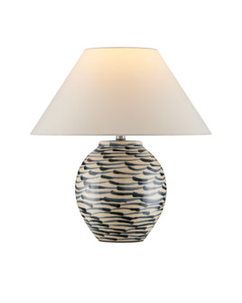 Minnows One Light Table Lamp in Navy Blue/Beige (142|60001003)