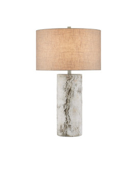 Faux Birch One Light Table Lamp in Birch White/Gray (142|60000979)