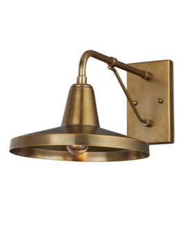 Mariner One Light Outdoor Wall Sconce in Antique Brass (142|55000055)