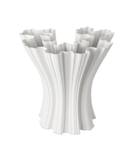 Godet Vase in White (142|12000934)