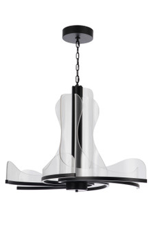 Estrella LED Chandelier in Flat Black (46|59626FBLED)
