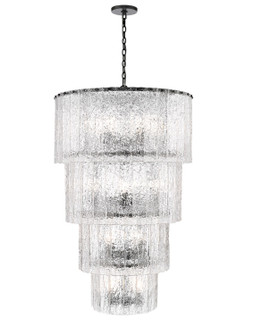 Glacier 18 Light Chandelier in Matte Black (224|194348MB)