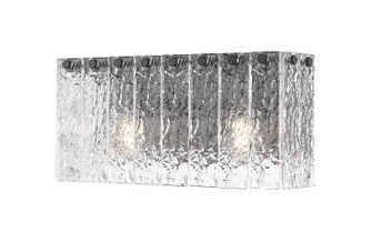 Glacier Two Light Vanity in Matte Black (224|19432VMB)