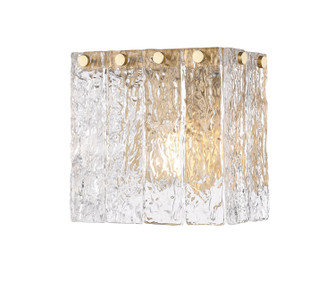 Glacier One Light Wall Sconce in Modern Gold (224|19431SMGLD)