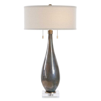 Cardoni Two Light Table Lamp in Brushed Brass (52|30518)