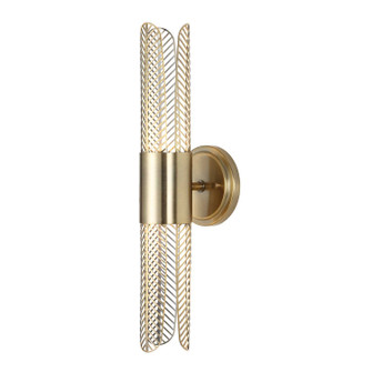Cret LED Wall Sconce in Oxidized Brass (52|22587)