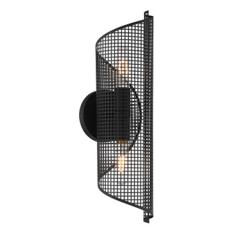 Hillbourne Two Light Wall Sconce in Matte Black (51|98030289)