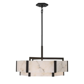 Orleans Six Light Pendant in Black Cashmere (51|72333650)