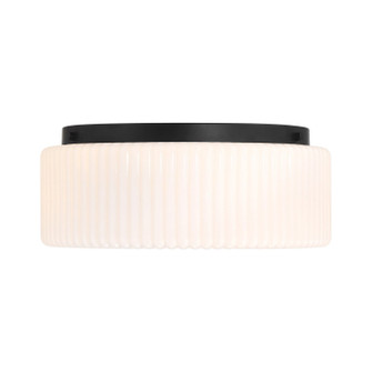 Edgemont Four Light Flush Mount in Matte Black (51|64187489)