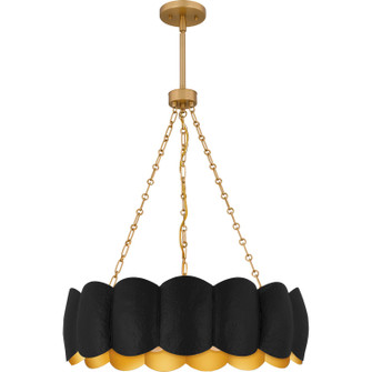 Quoizel Pendant Five Light Pendant in Matte Black (10|QP6794MBK)