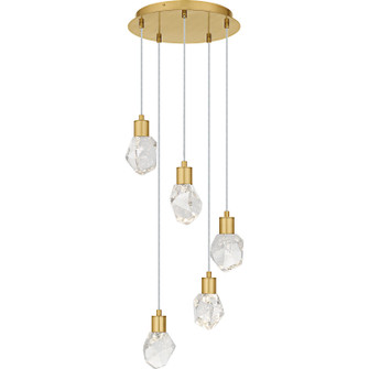 Skye LED Pendant in Brushed Gold (10|PCSKY1812BRG)