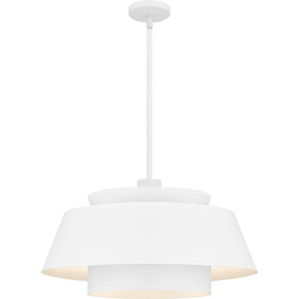 Lumi Three Light Pendant in Matte White (10|LMI2824W)