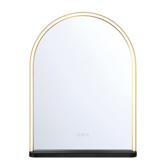 Serin LED Mirror in Gold-Black Mix (40|48518017)