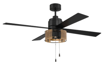 Kensey 52'' Ceiling Fan in Flat Black (46|KNS52FB4)