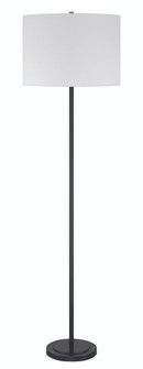 Jones One Light Floor Lamp in Flat Black (46|87010FBF)