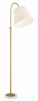 Girard One Light Floor Lamp in Satin Brass (46|87006SBF)