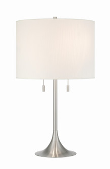 Neely Two Light Table Lamp in Brushed Polished Nickel (46|87003BNKT)