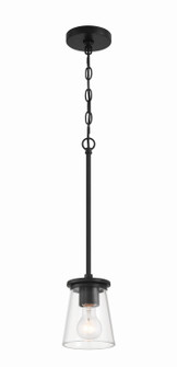 Connell One Light Mini Pendant in Flat Black (46|60491FB)