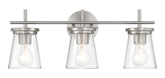 Connell Three Light Vanity in Brushed Polished Nickel (46|60403BNK)