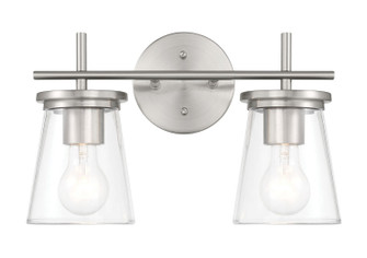 Connell Two Light Vanity in Brushed Polished Nickel (46|60402BNK)