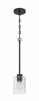 Lyndsey One Light Mini Pendant in Flat Black (46|60291FB)