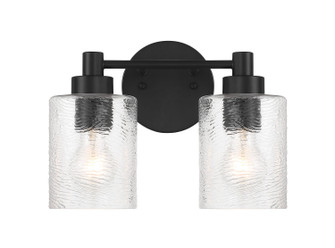 Lyndsey Two Light Vanity in Flat Black (46|60202FB)