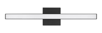 Trim LED Vanity in Flat Black (46|10124FBLED)