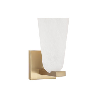 Romy One Light Wall Sconce in Matte Brass (65|656911MA556)