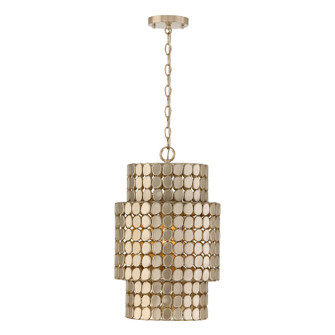 Eliana One Light Pendant in Champagne Brass (65|354111HB)