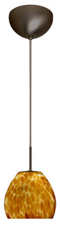 Bolla One Light Pendant in Bronze (74|1BC412218BR)