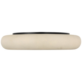 Formosa LED Flush Mount in Alabaster and Bronze (268|KW4905ALBBZ)