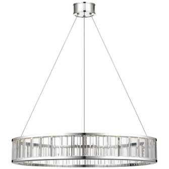 Iterna LED Chandelier in Polished Nickel (268|CHC5800PNCG)