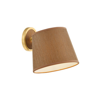 Abeni One Light Wall Sconce in Aged Brass (428|H1003101AGB)