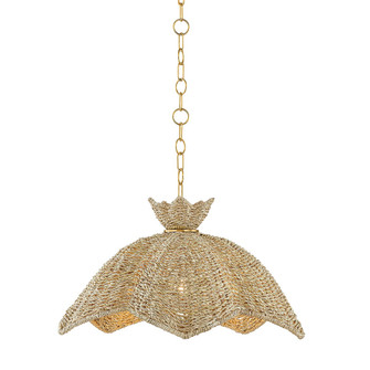 Solie One Light Pendant in Aged Brass (428|H1002701SAGB)