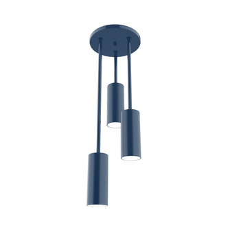 Martin Three Light Pendant in Navy (518|STH44050)