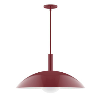 Glow One Light Pendant in Vermillion (518|STGX477G1526)