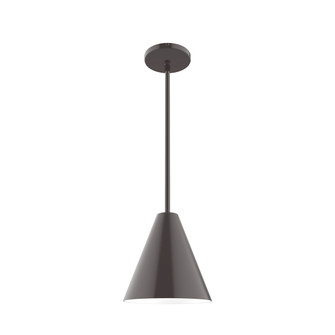 Jynx One Light Pendant in Architectural Bronze (518|STG42051)