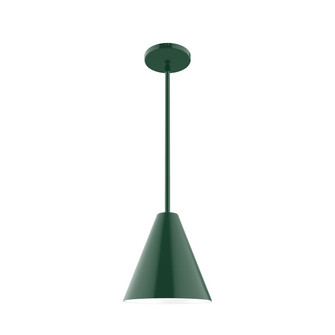Jynx One Light Pendant in Forest Green (518|STG42042)