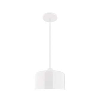 Julia One Light Pendant in White (518|STG41944)
