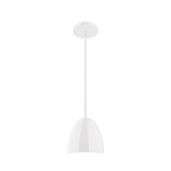 Jill One Light Pendant in White (518|STG41744)